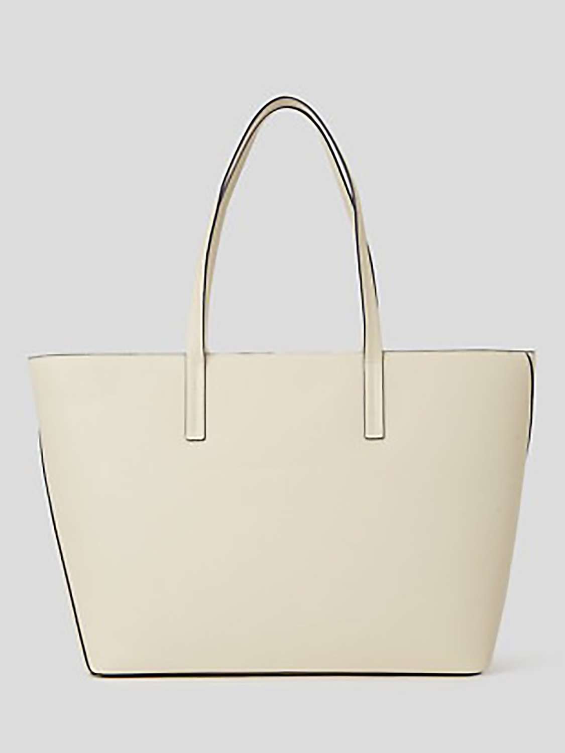 KARL LAGERFELD Rue St-Guillaume Large Tote Bag, Off White at John Lewis ...