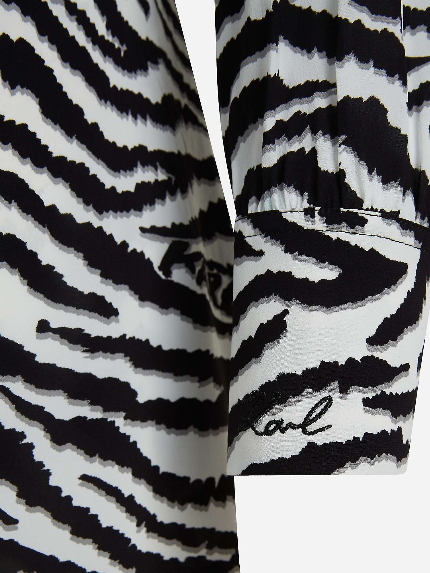 Buy KARL LAGERFELD Animal Print Shirt Dress, R04 Karl Animal Online at johnlewis.com