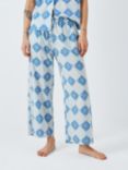 AND/OR Mosiac Tile Pyjama Bottoms, Blue