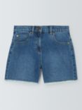 John Lewis Kids' Denim Shorts, Light Blue Denim