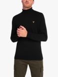 Lyle & Scott Roll Neck Jumper, Black