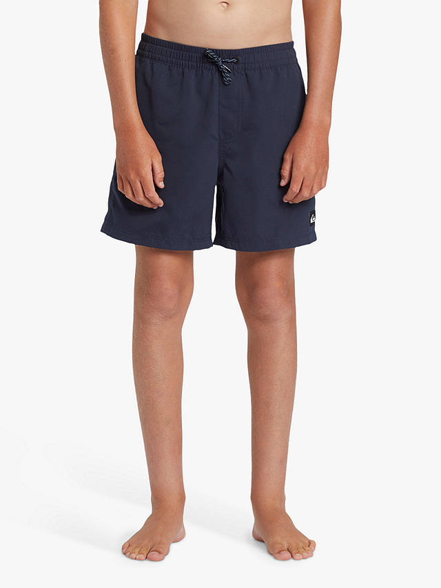 Quiksilver Kids' Everyday Collection Mix Volley Swim Shorts, Navy