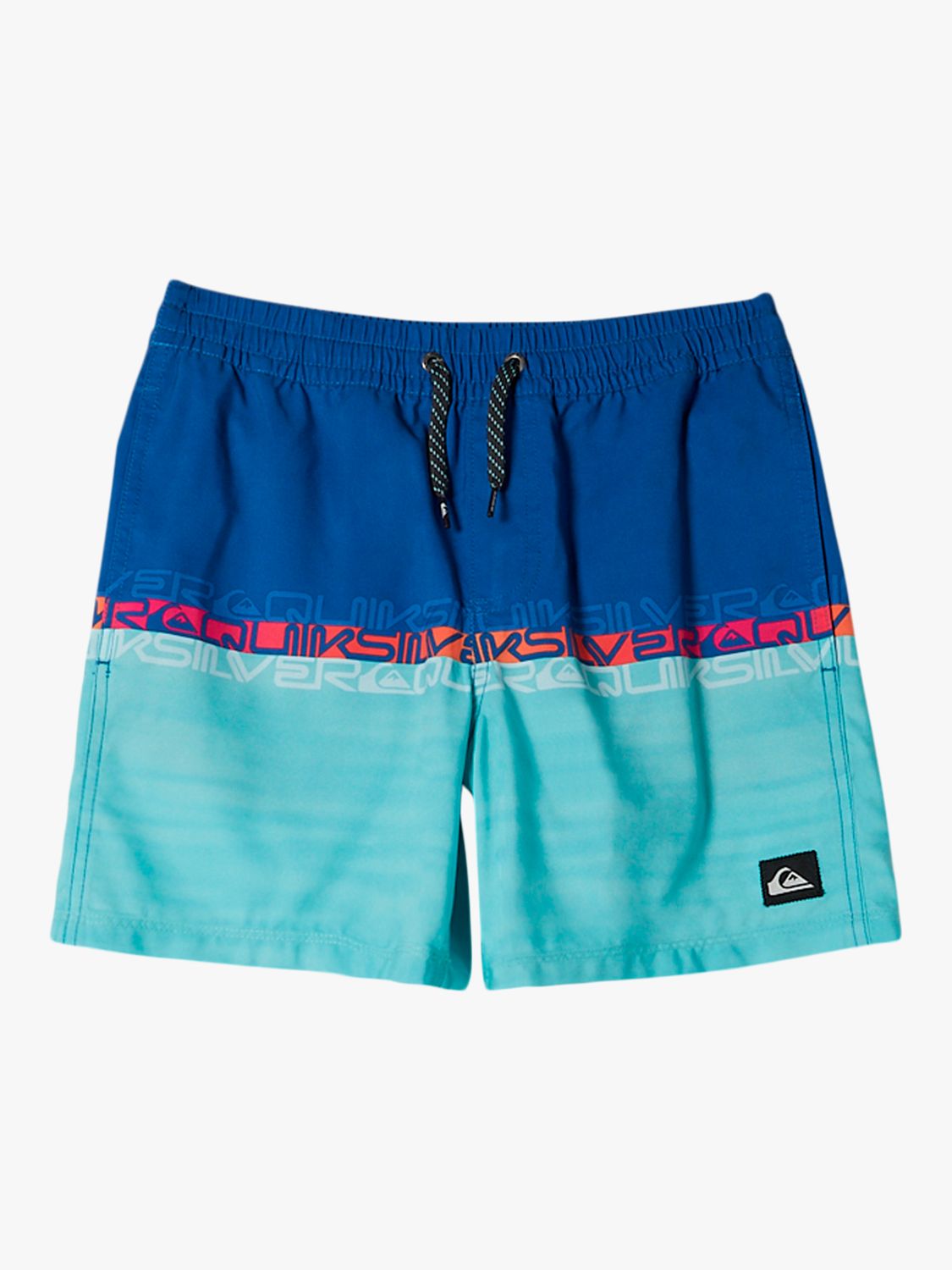 Quicksilver Kids' Everyday Collection Logo Colour Block Swim Shorts ...