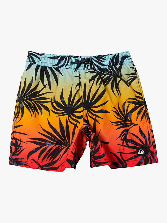 Quiksilver Kids' Everyday Collection Mix Volley Swim Shorts, High Risk Red