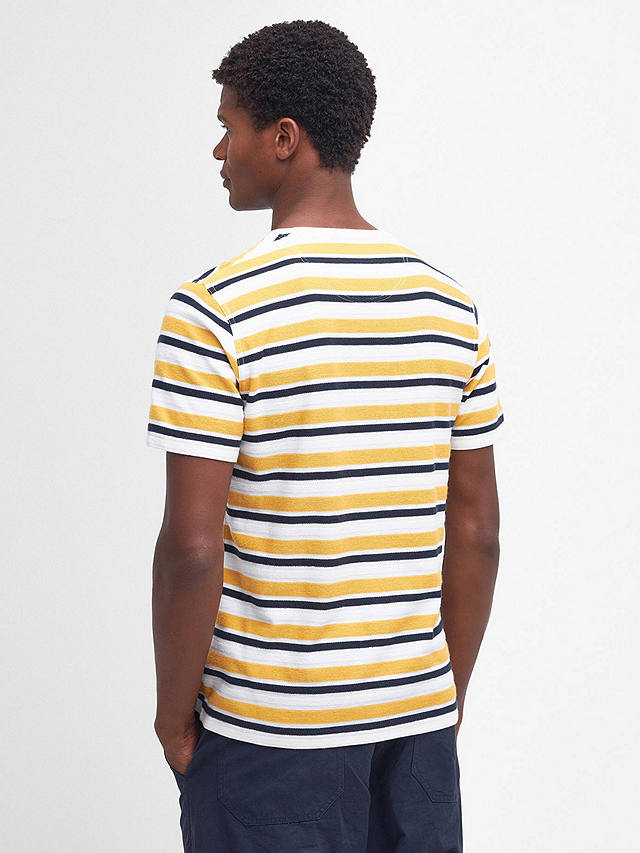 Barbour Whitwell Stripe T-Shirt, Honey Gold