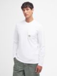 Barbour Holbeck Long Sleeve T-Shirt, White