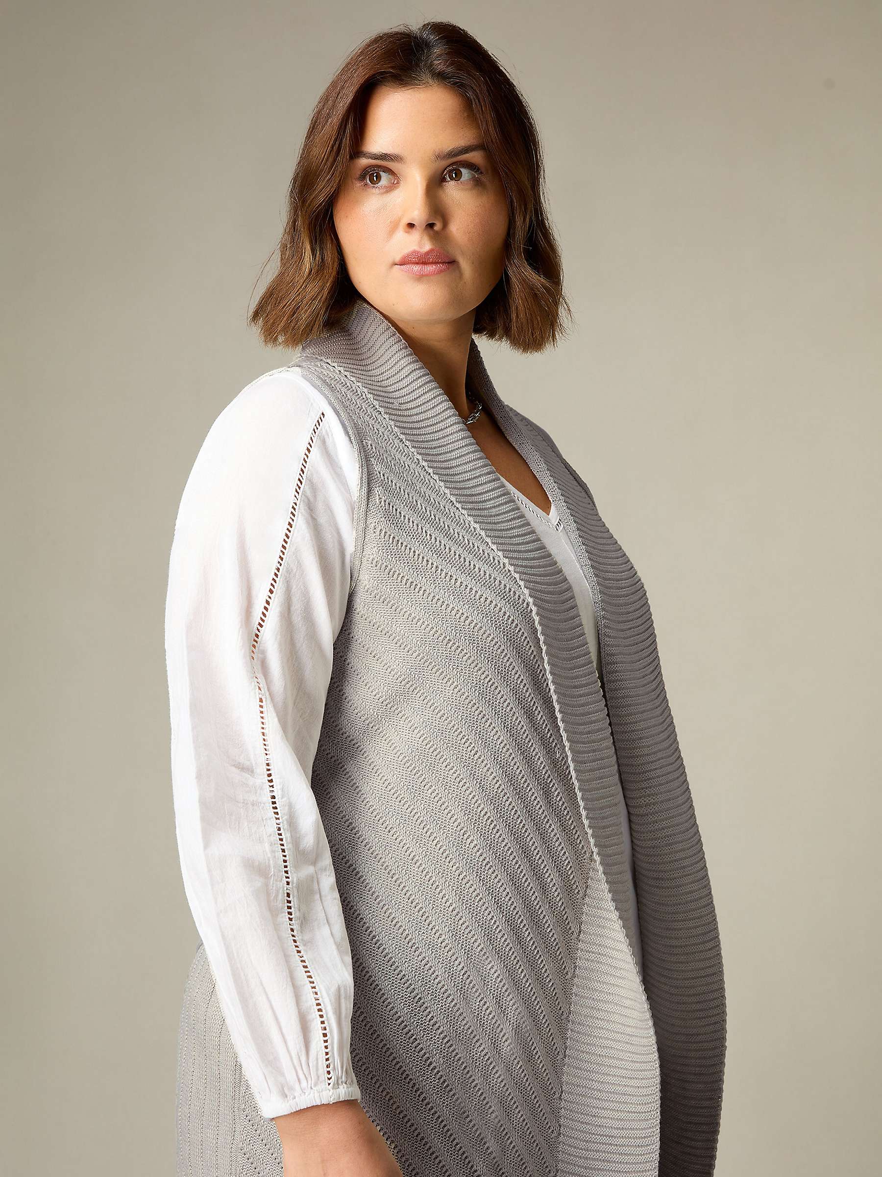 Buy Live Unlimited Curve Sleeveless Cardigan Online at johnlewis.com