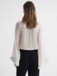 Reiss Magda Flared Sleeve Top