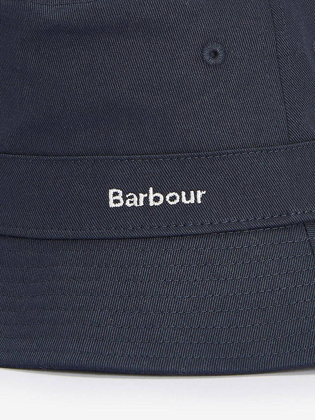 Barbour Olivia Cotton Bucket Hat, Navy