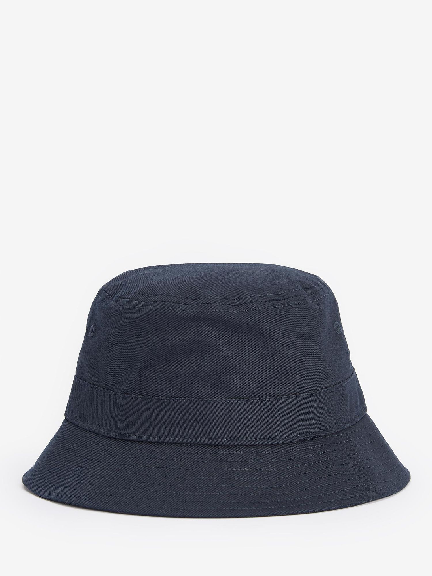 Barbour Olivia Cotton Bucket Hat, Navy, M