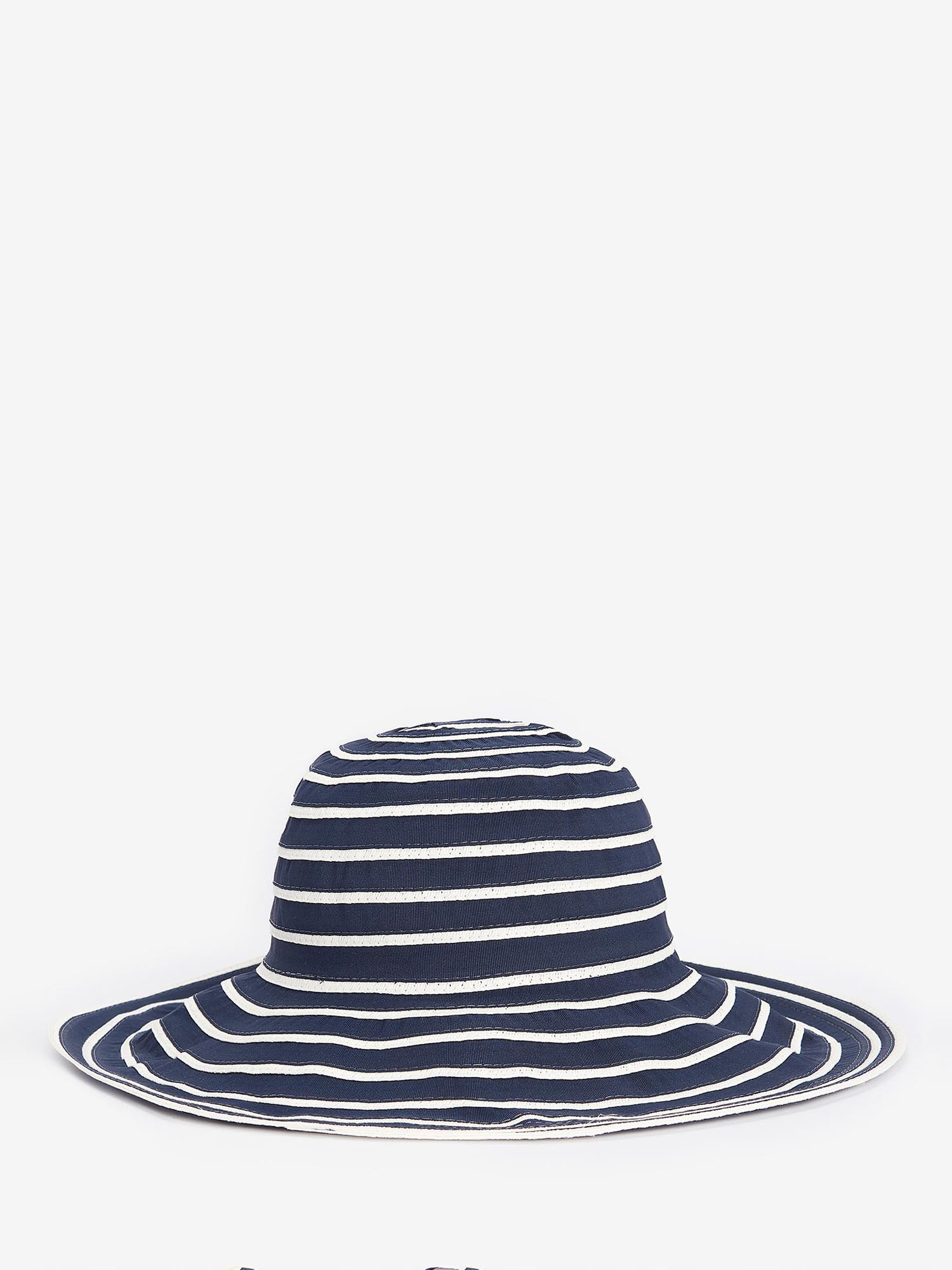 Barbour Mara Stripe Sun Hat, Blue/Multi, S