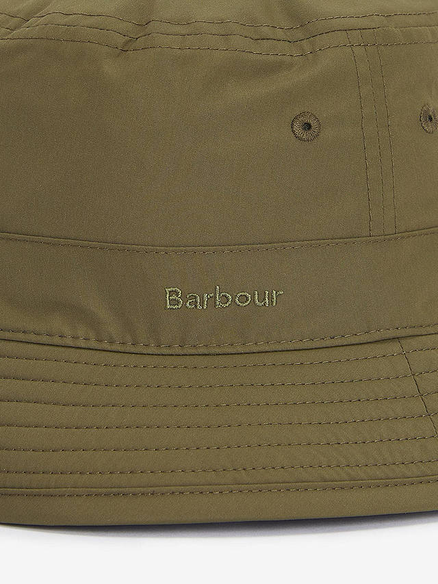 Barbour Summer Poppy Bucket Hat, Khaki