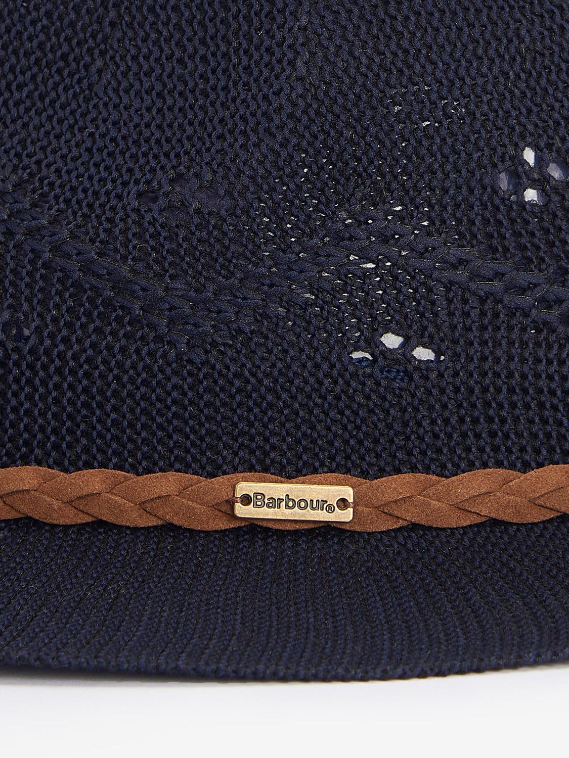 Buy Barbour Flowerdale Crochet Trilby Hat Online at johnlewis.com