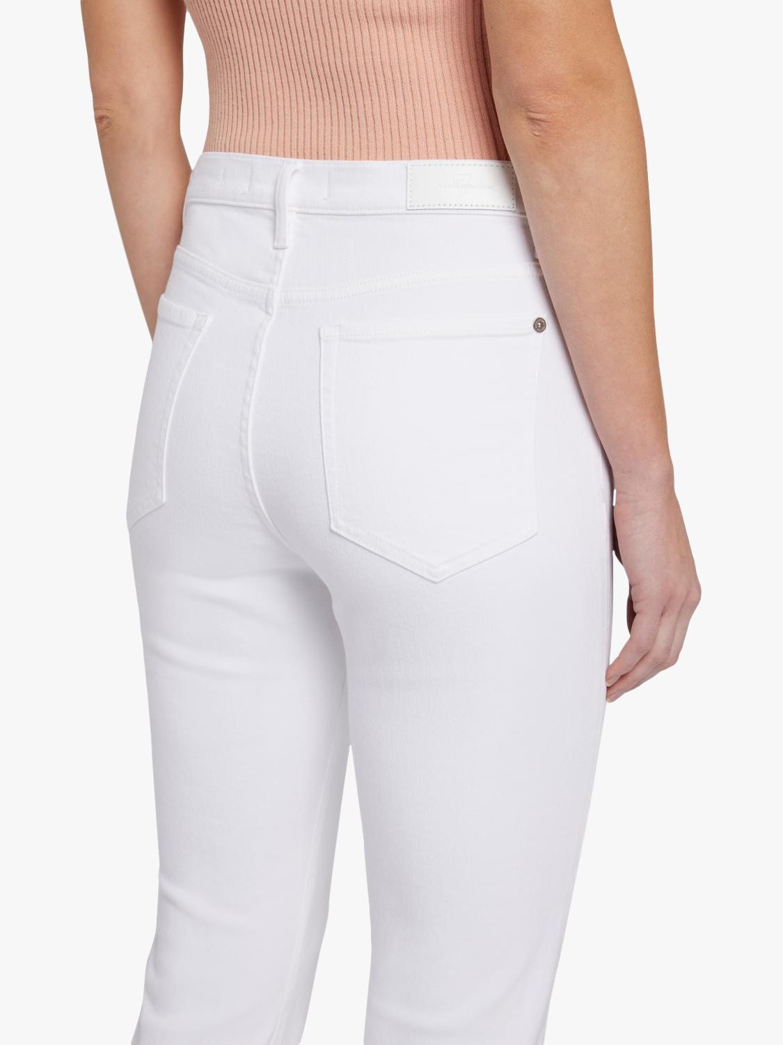 7 For All Mankind Easy Slim Jeans, White, 28