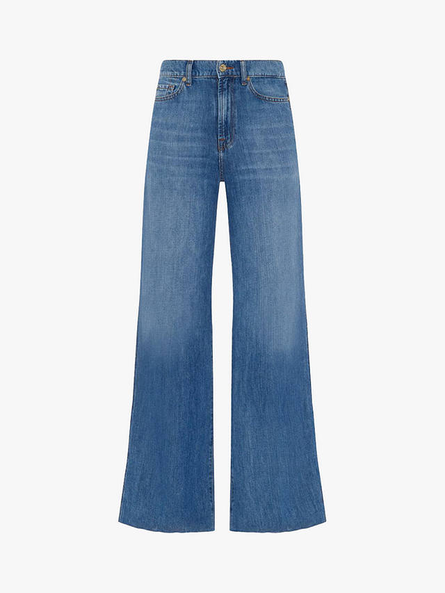 7 For All Mankind Lotta Flared Jeans, Blue