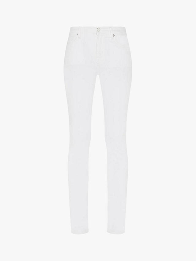 7 For All Mankind Kimmie Straight Leg Jeans, White