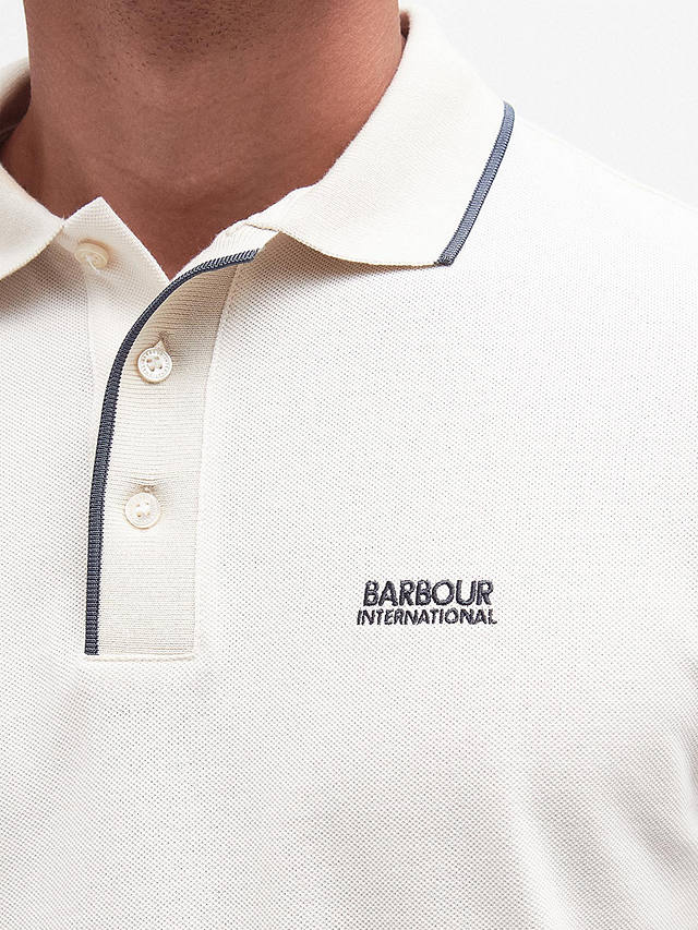 Barbour International Moor Polo Shirt, Grey