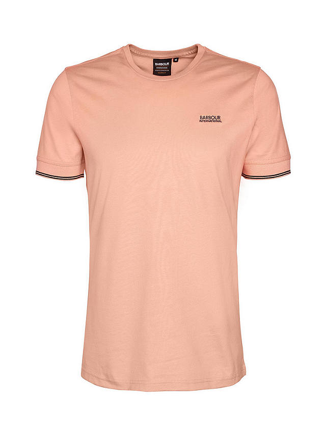 Barbour International Philip Tipped T-Shirt, Light Pink