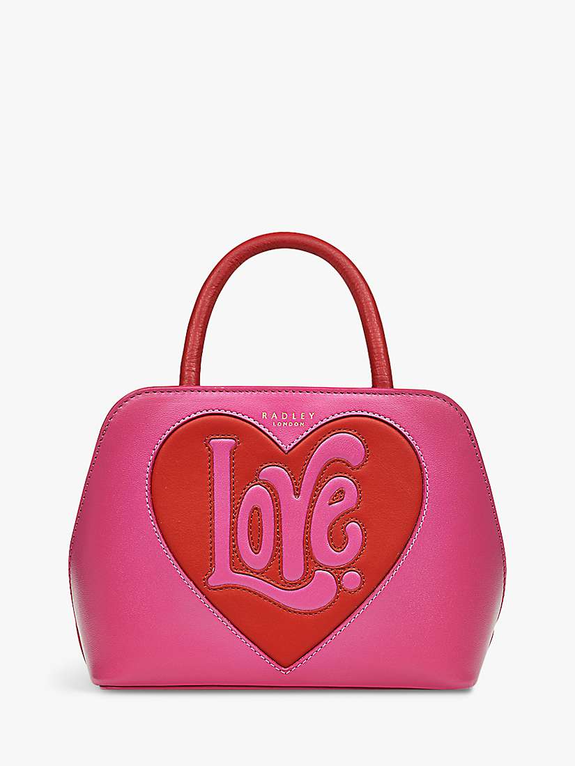 Buy Radley Valentine's Day Edition Liverpool Street 2.0 Mini Grab Bag, Coulis Online at johnlewis.com