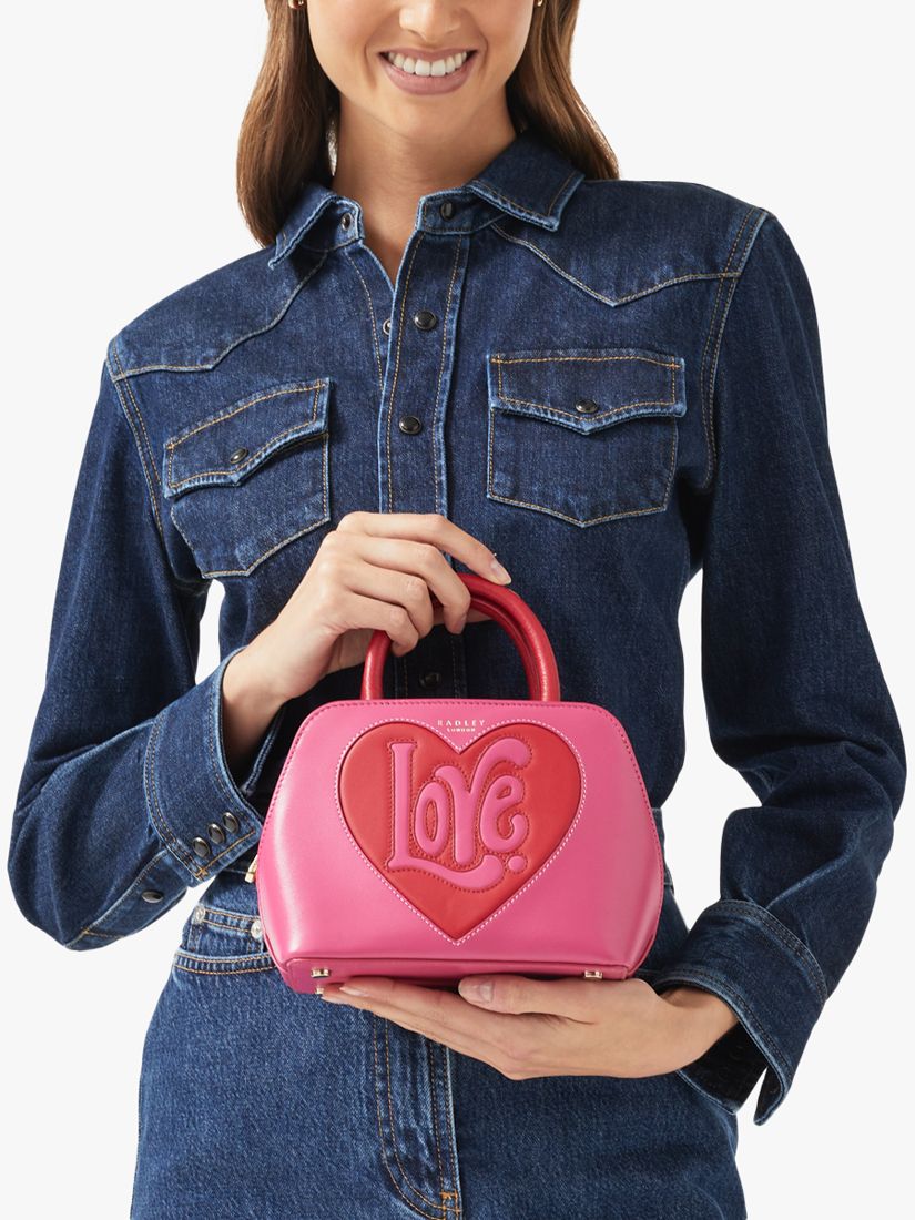Buy Radley Valentine's Day Edition Liverpool Street 2.0 Mini Grab Bag, Coulis Online at johnlewis.com