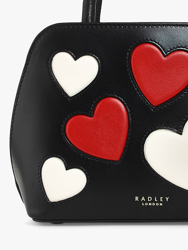 Radley Valentine's Day Edition Liverpool Street 2.0 Mini Grab Bag, Black/Multi
