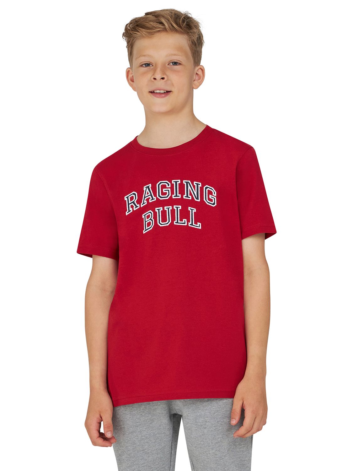 Boy's T-shirt Small Logo On Chest - Kids