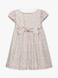 Trotters Kids' Alice Floral Smocked Dress, Pink/Multi