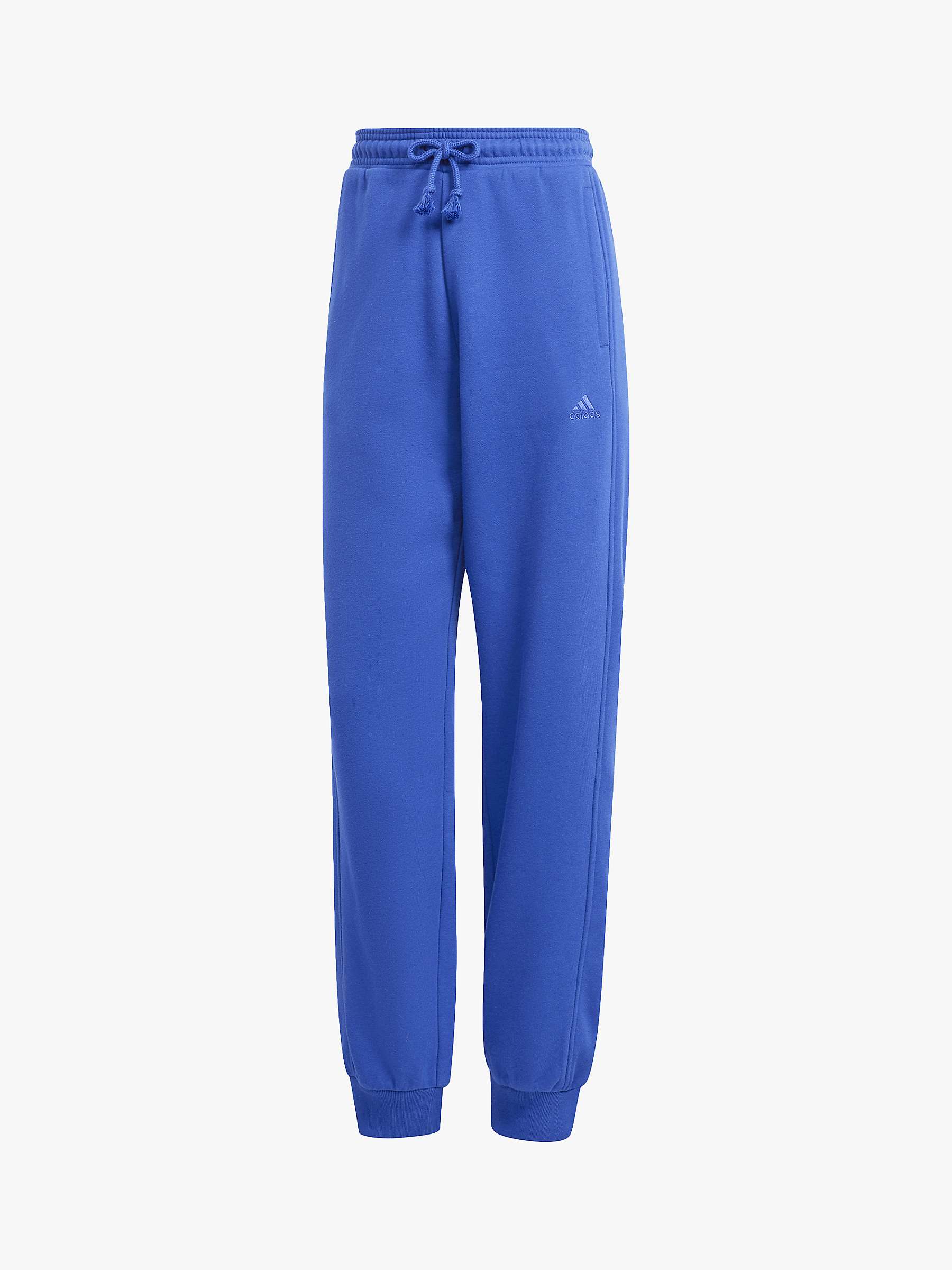 Buy adidas ALL SZN Women's Loose Fit Fleece Joggers, Blue Cobalt Online at johnlewis.com