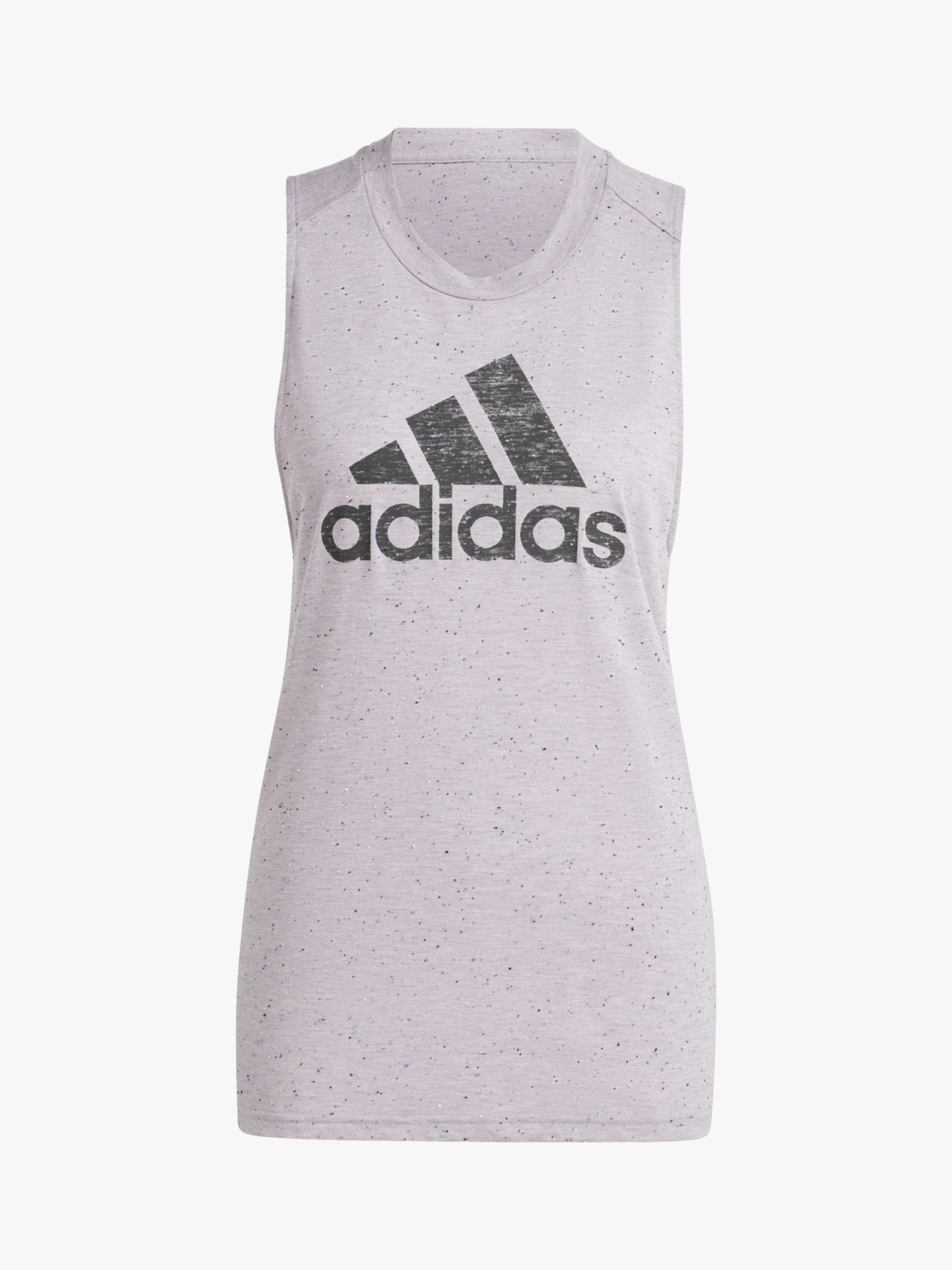 Buy adidas Sportswear Future Icons Winners 3.0 Gym Vest, Purple Online at johnlewis.com