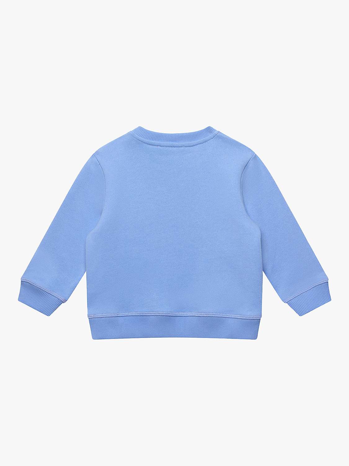 Buy Trotters Felicite Applique Flower Sweatshirt. Blue Online at johnlewis.com