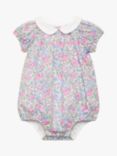 Trotters Baby Felicity Bubble Floral Romper, Pink