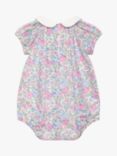 Trotters Baby Felicity Bubble Floral Romper, Pink
