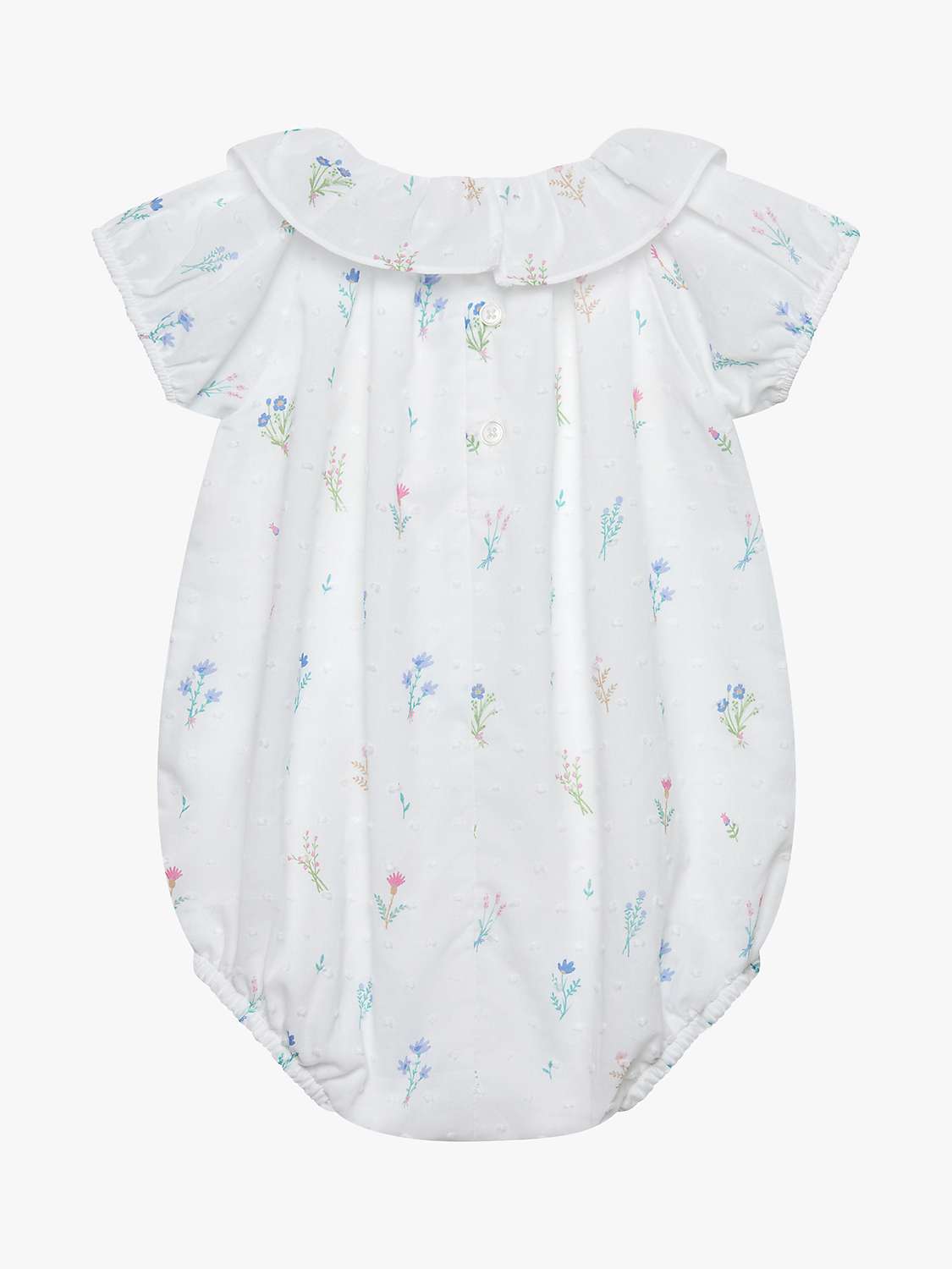 Buy Trotters Baby Fleur Willow Print Bubble, White/Multi Online at johnlewis.com