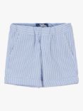 Trotters Baby Charlie Stripe Pull Up Shorts, Blue