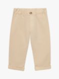 Trotters Baby Orly Cotton Blend Trousers, Camel