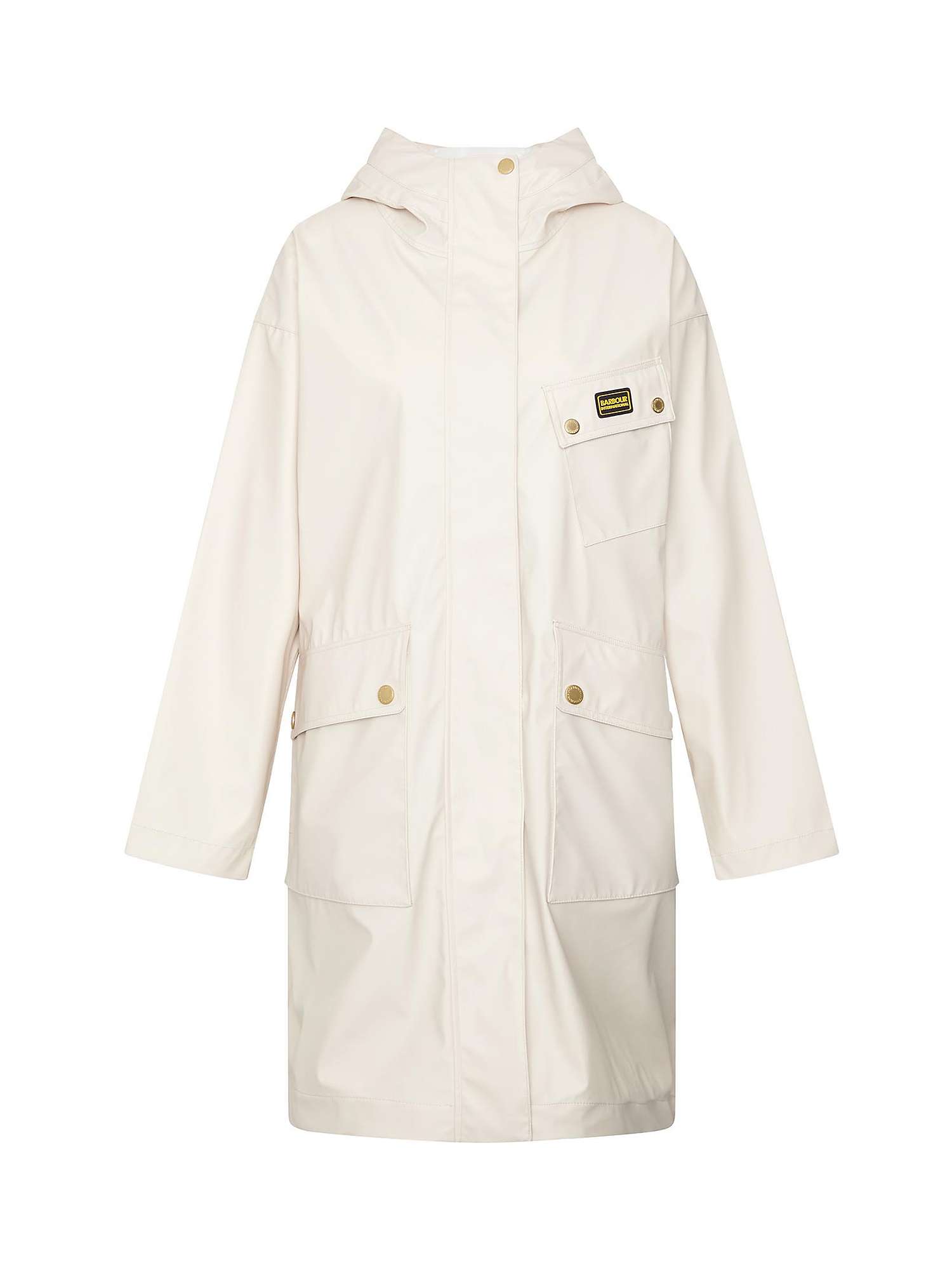 Buy Barbour International Conrad Showerproof Jacket, Blanc Online at johnlewis.com