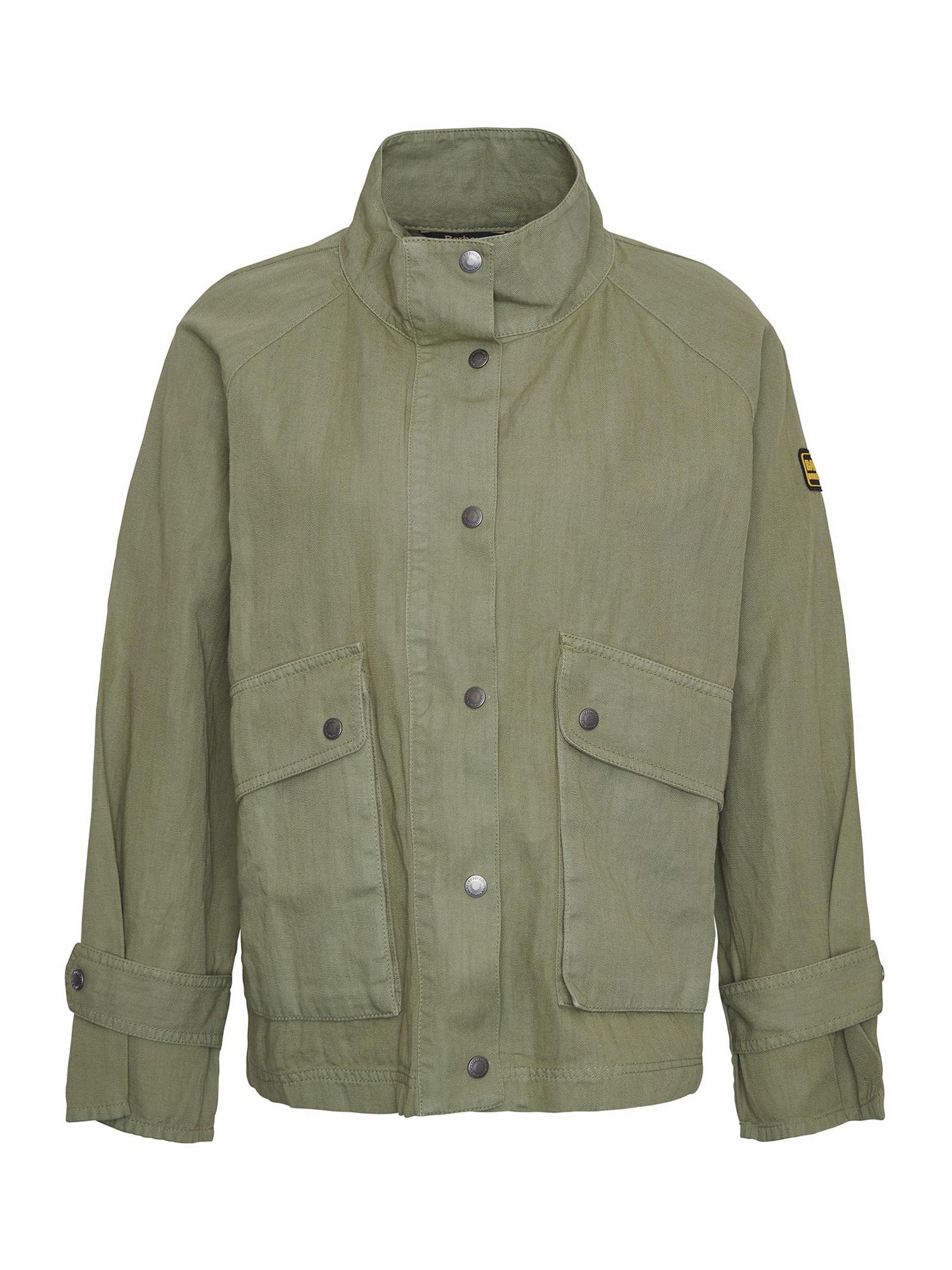 Buy Barbour International Whitson Jacket, Oil Green Online at johnlewis.com