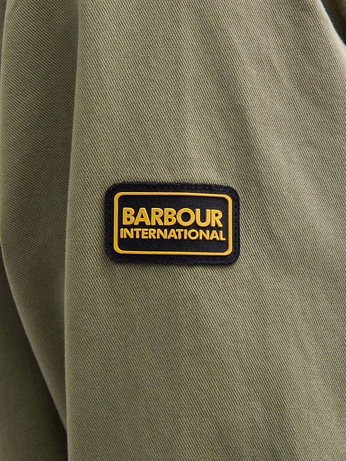 Buy Barbour International Whitson Jacket, Oil Green Online at johnlewis.com