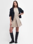 Barbour International  Kinghorn Mini Skirt, Oat