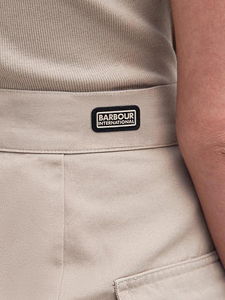 Barbour International  Kinghorn Mini Skirt, Oat