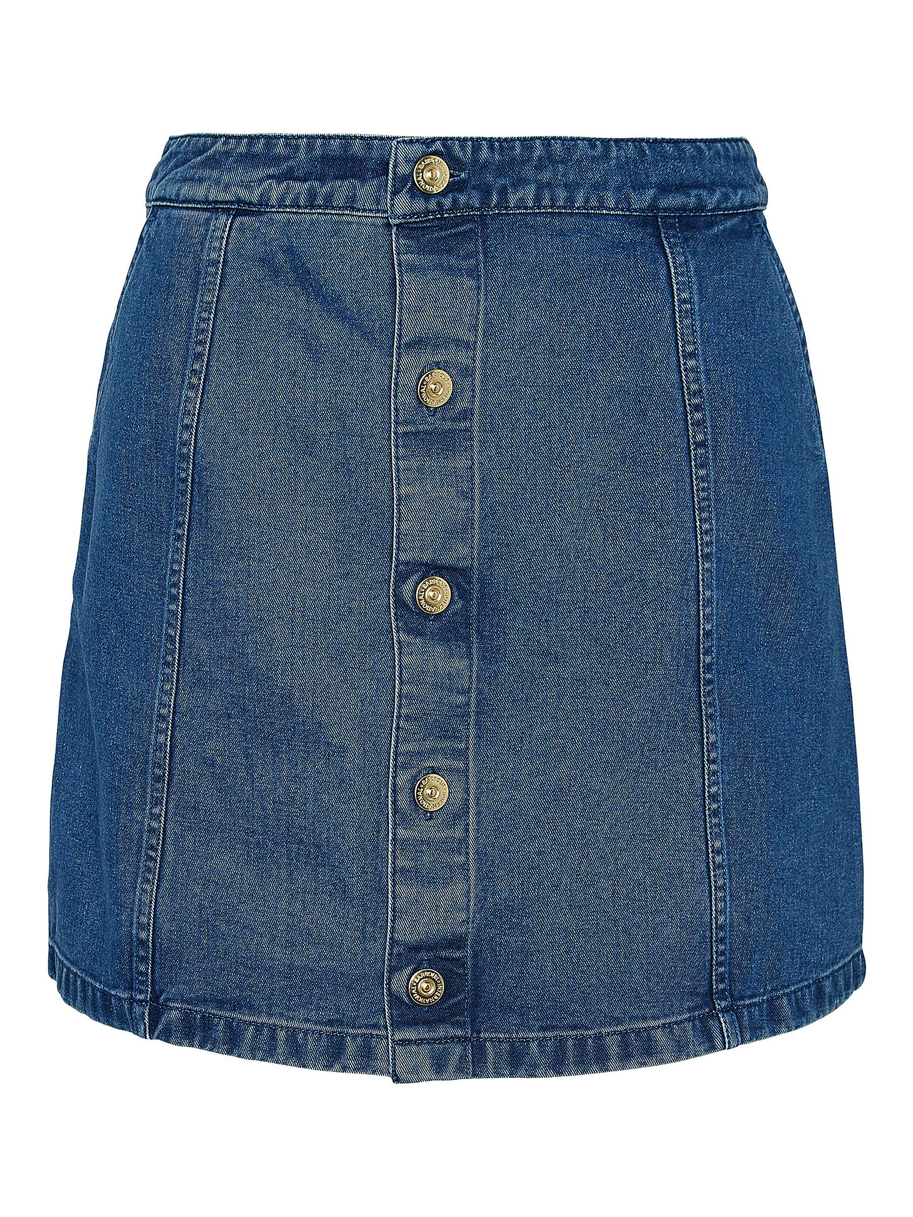 Buy Barbour International Lorimer Denim Mini Skirt, Authentic Wash Online at johnlewis.com