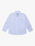 Trotters Kids' Thomas Check Shirt, Blue