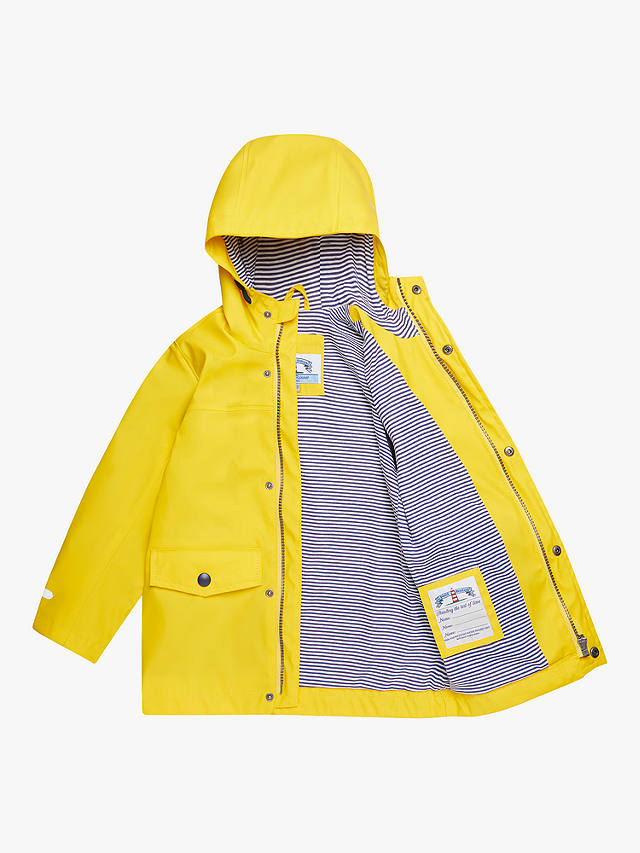 Trotters Kids' Waterproof Rain Mac, Yellow