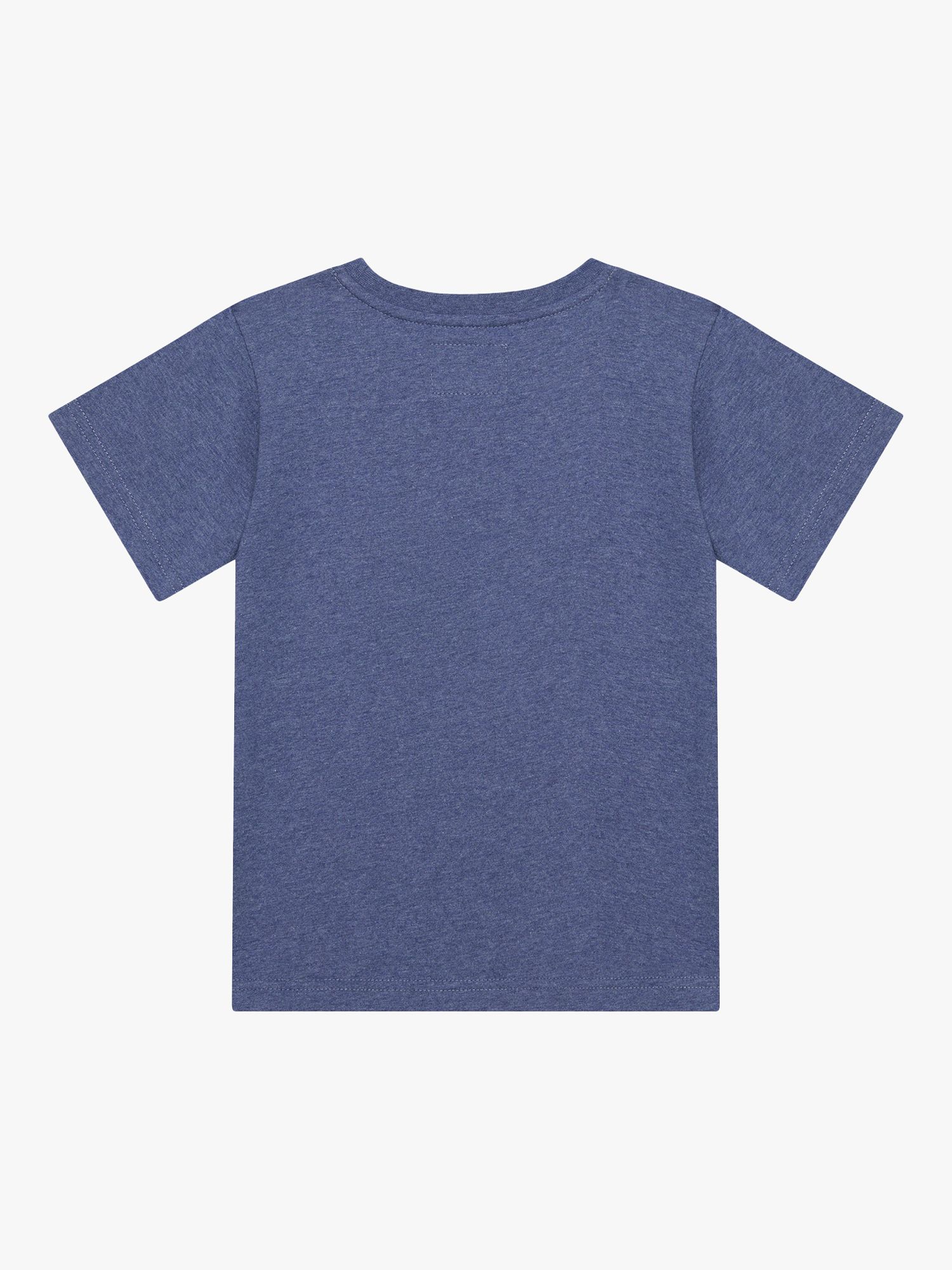 Buy Trotters Kids' Sebastian Car T-Shirt, Denim Blue Marl Online at johnlewis.com