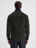 Reiss Bonucci Long Sleeve Corduroy Twin Pocket Shirt, Emerald
