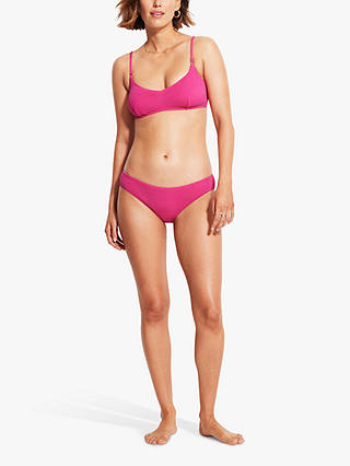 Seafolly Sea Dive Bralette Bikini Top, Fuchsia Pink
