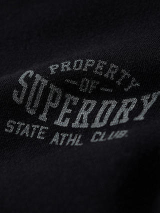 Superdry Athletic Essential Oversized Hoodie, Black