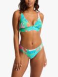 Seafolly Tropica Bikini Top, Jade, Jade