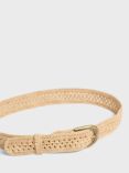 Gerard Darel Erika Raffia Belt, Natural