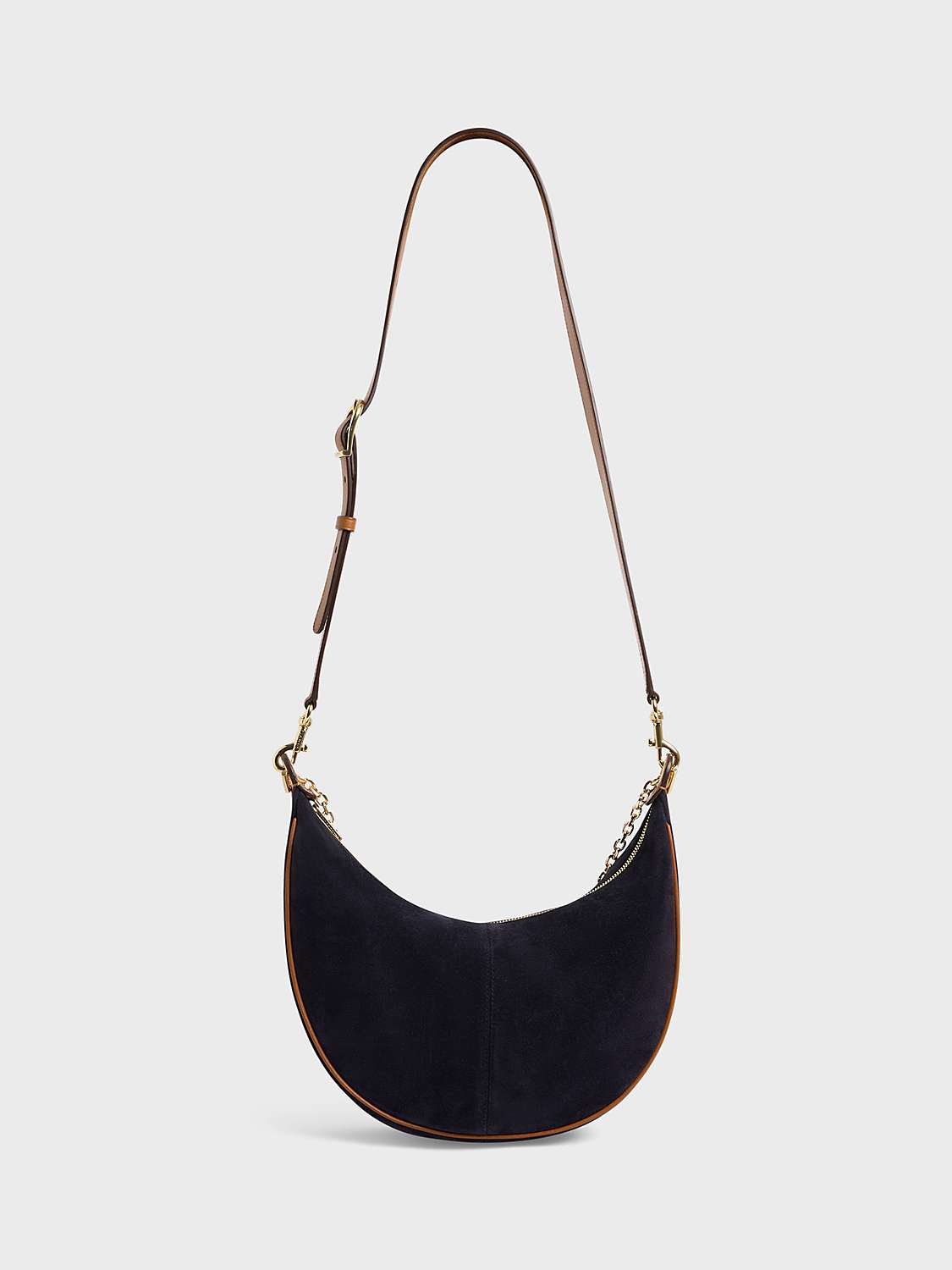 Buy Gerard Darel Le Suzanne Leather Shoulder Bag, Universe Online at johnlewis.com
